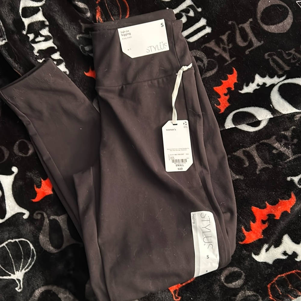 Stylus black leggings NWT size small